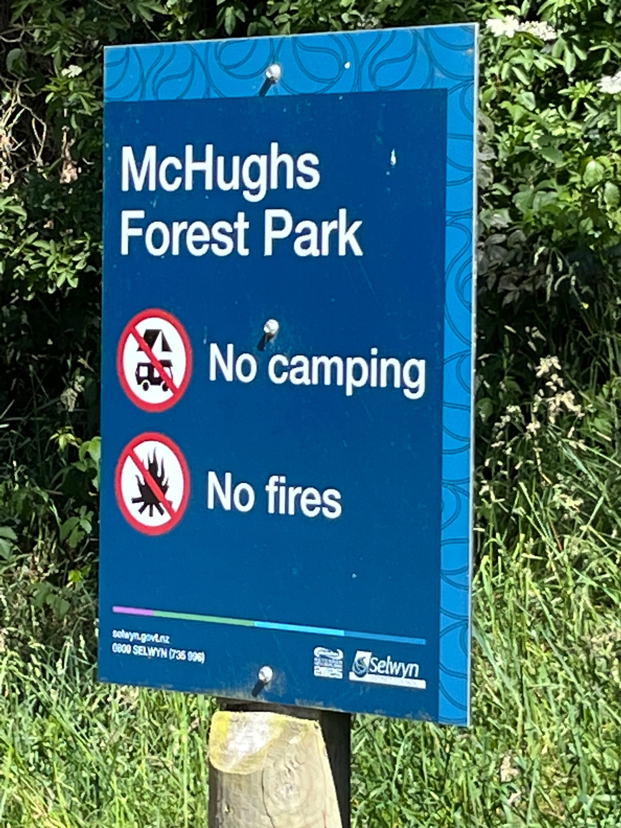 McHughs Forest Park, Darfield, New Zealand