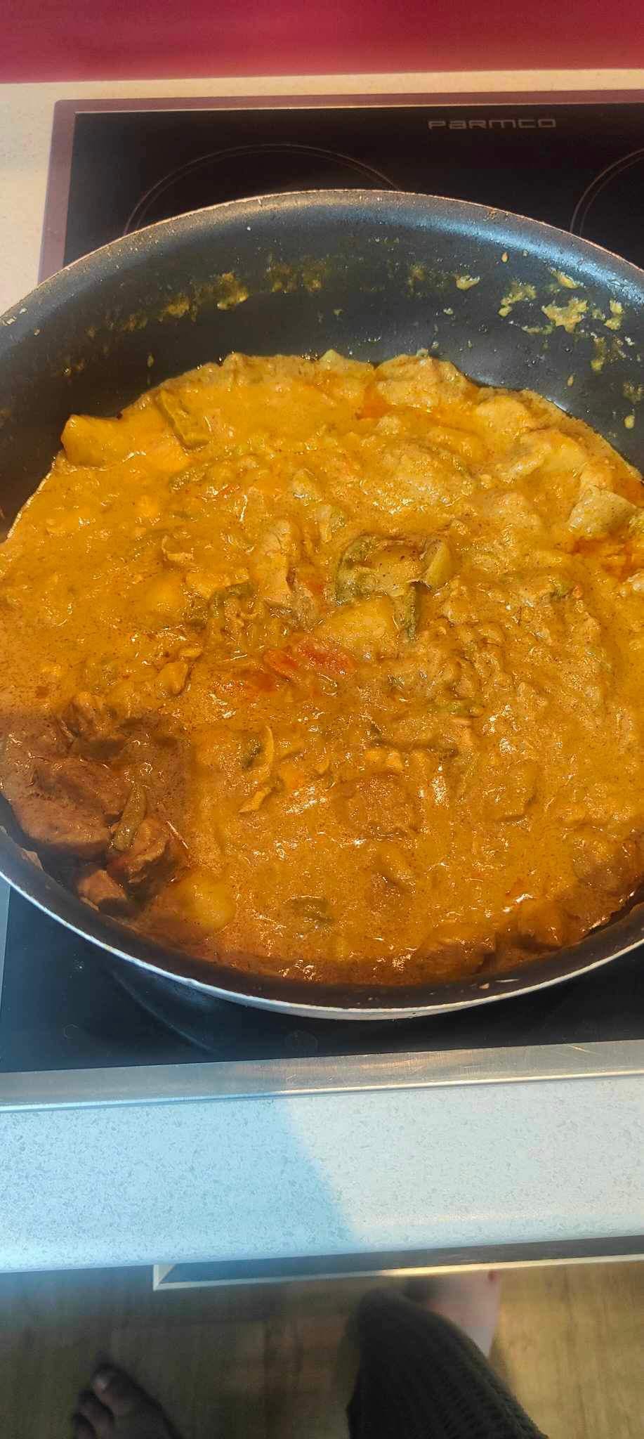 Chicken korma for dinner