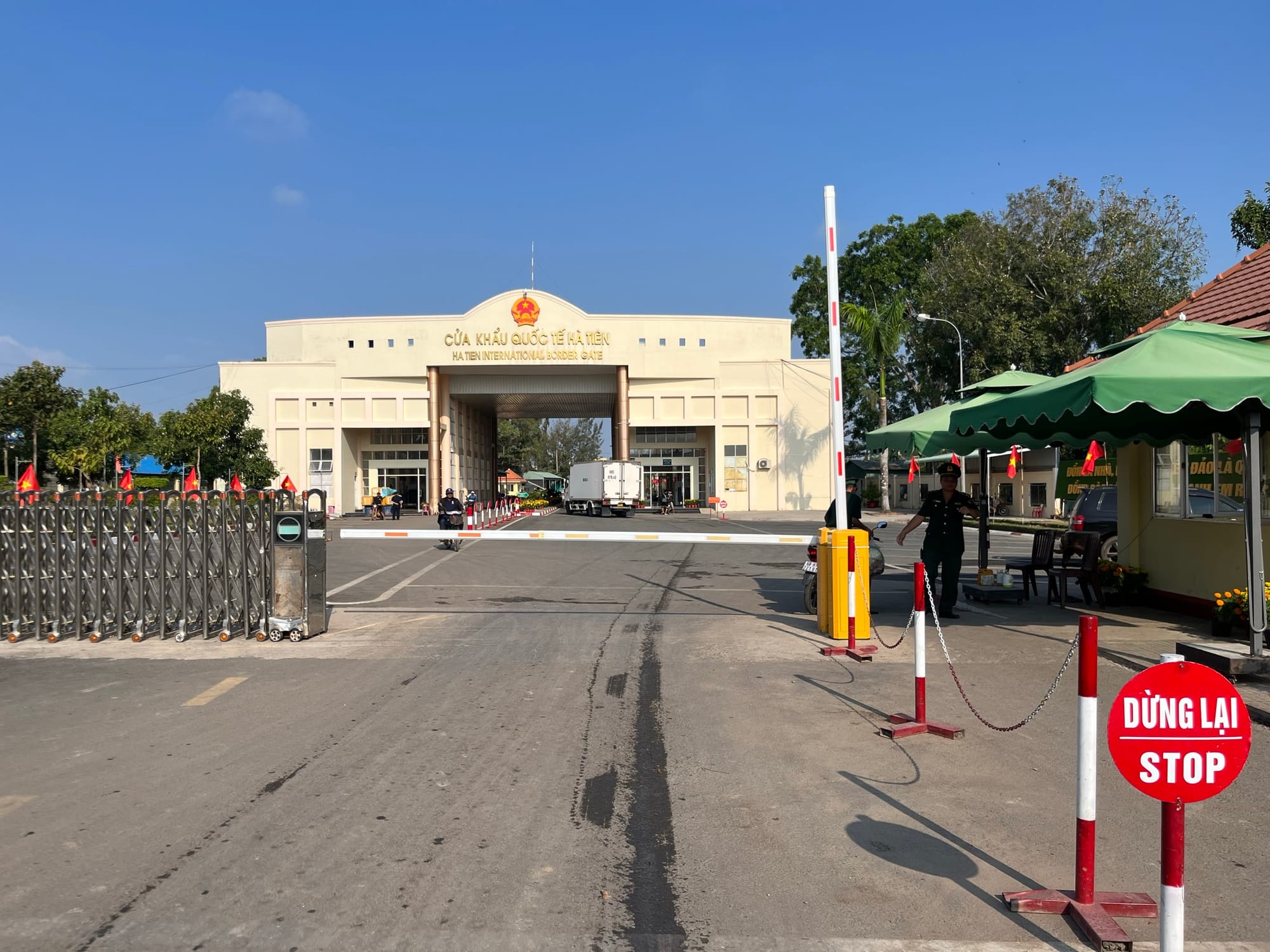 Ha tien, Vietnam border exit
