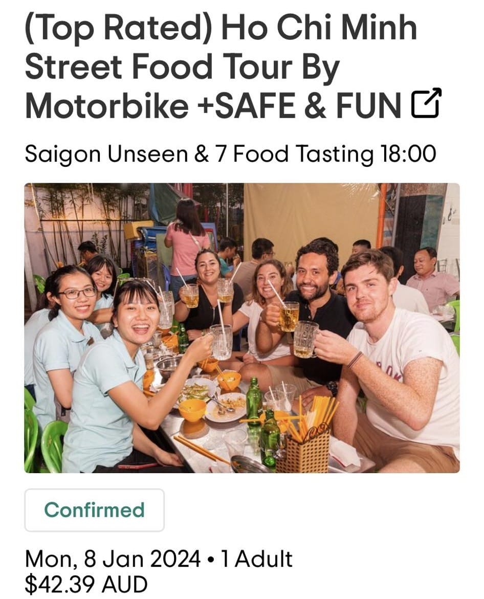 Saigon Unseen & 7 Food Tasting, Food Tour, Ho Chi Minh - Photograph from TripAdvisor