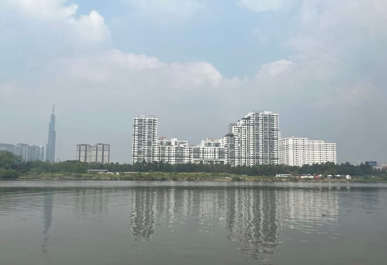 View from Ferry to Vung Tau, Vietnam
